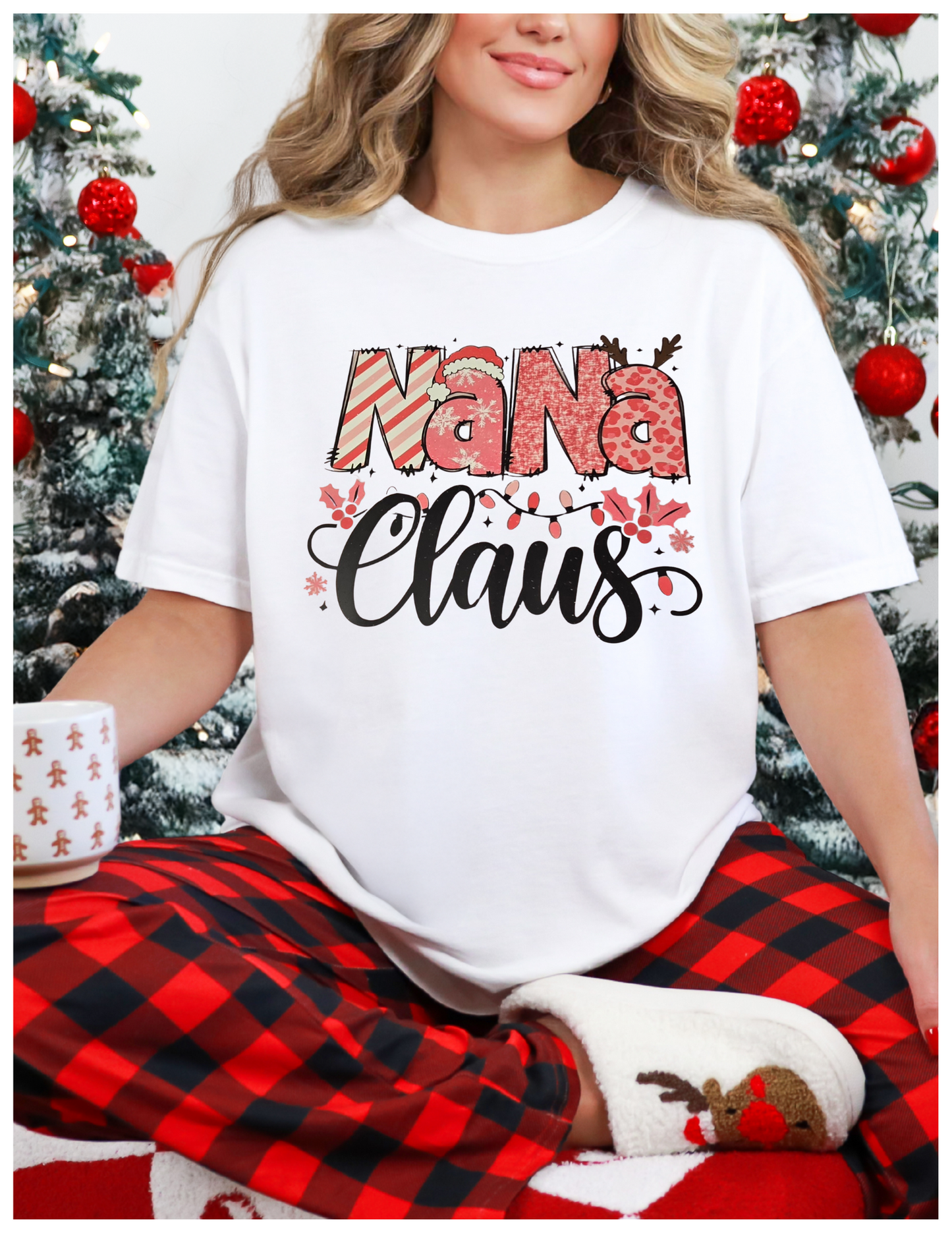 Nana Claus Heat Transfer