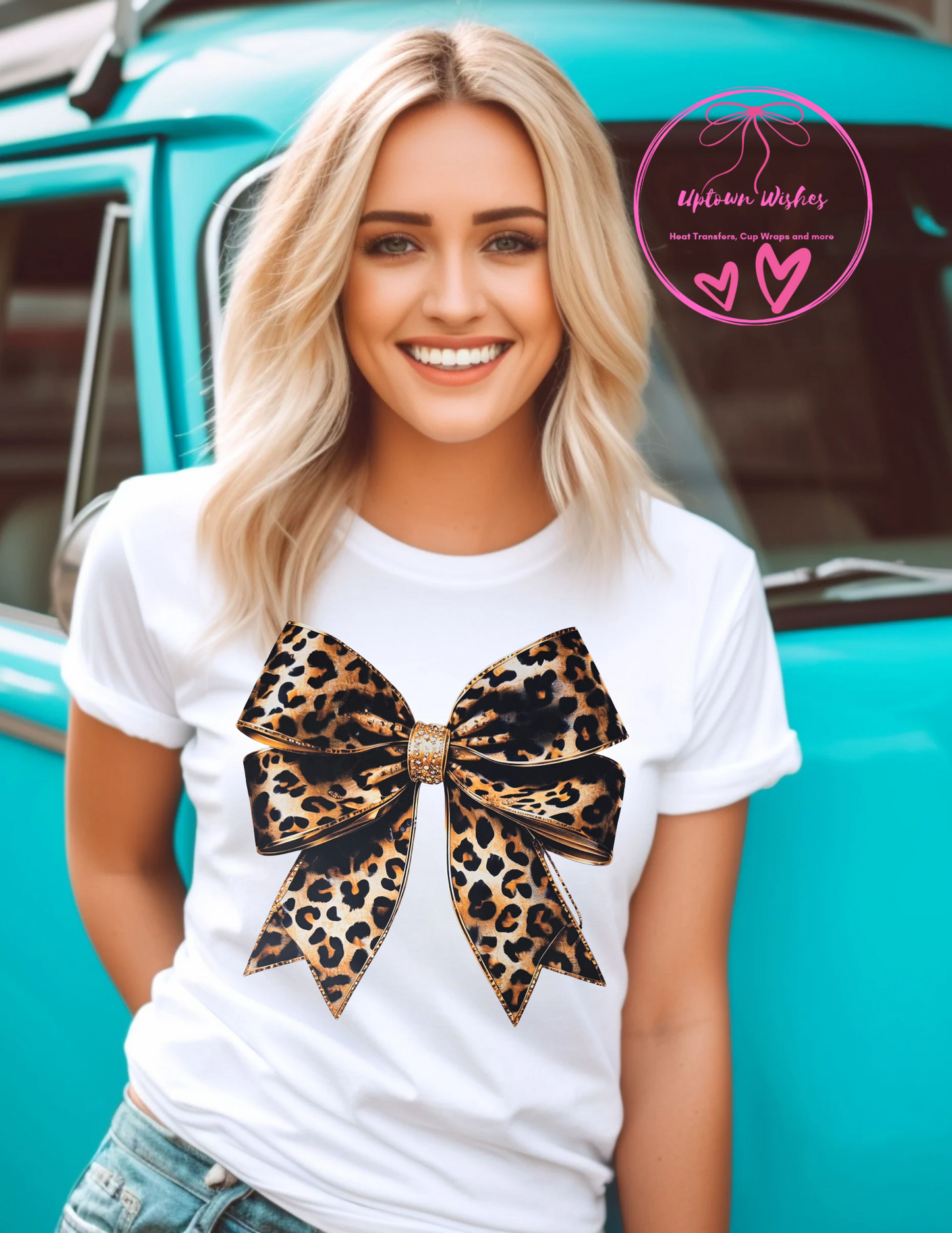 Leopard Bow Heat Transfer