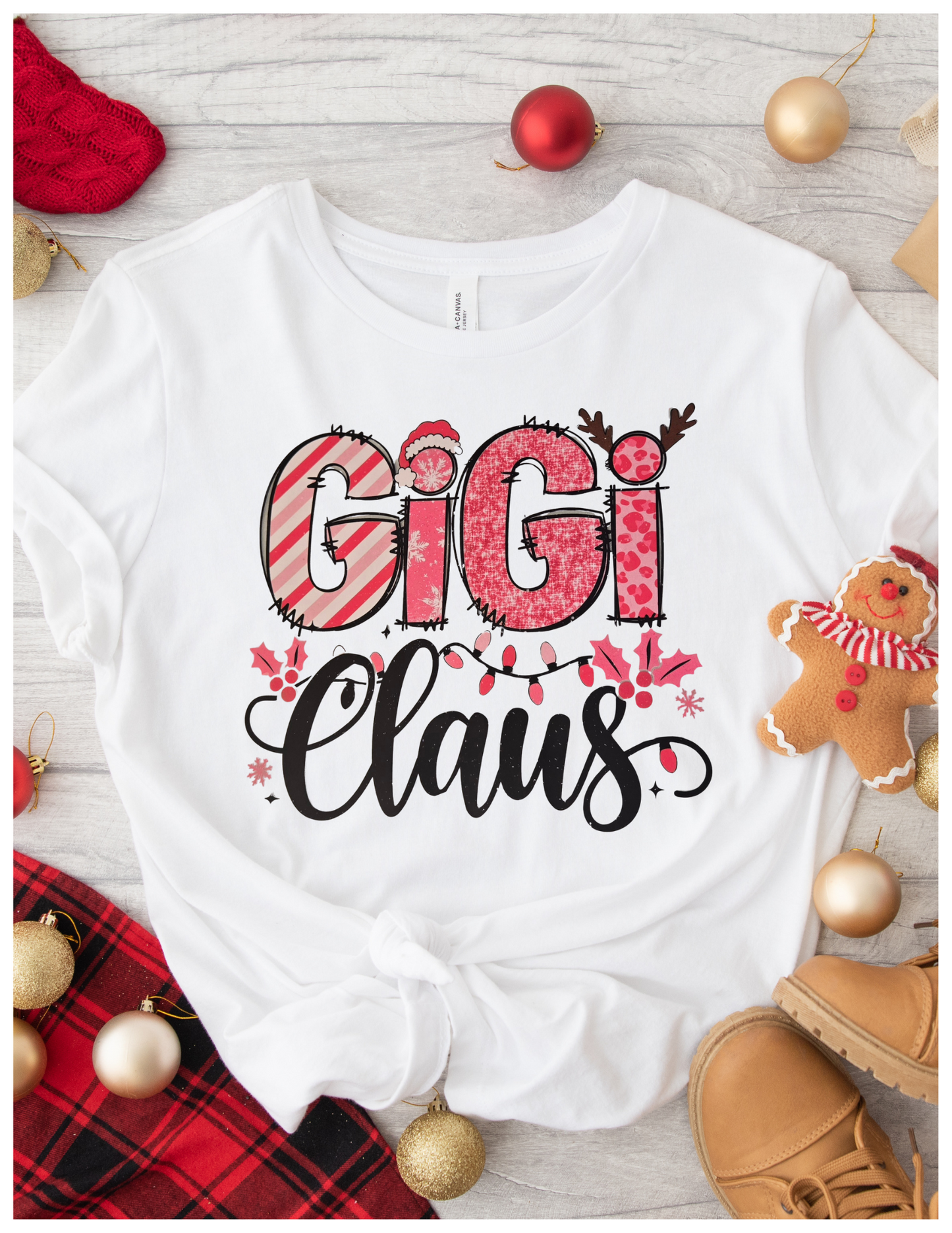 Gigi Claus Heat Transfer