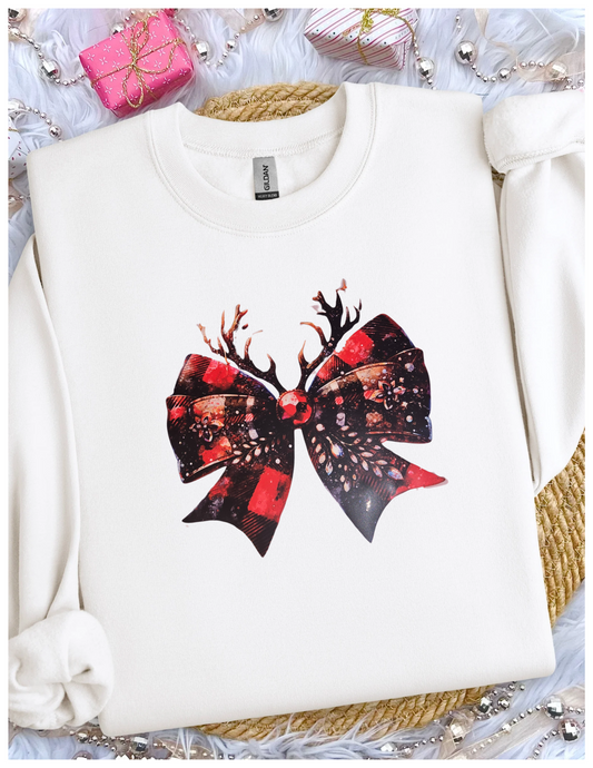 Plaid Bow Heat Transfer