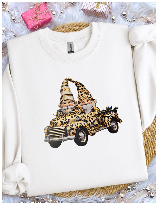 Leopard Gnome Heat Transfer