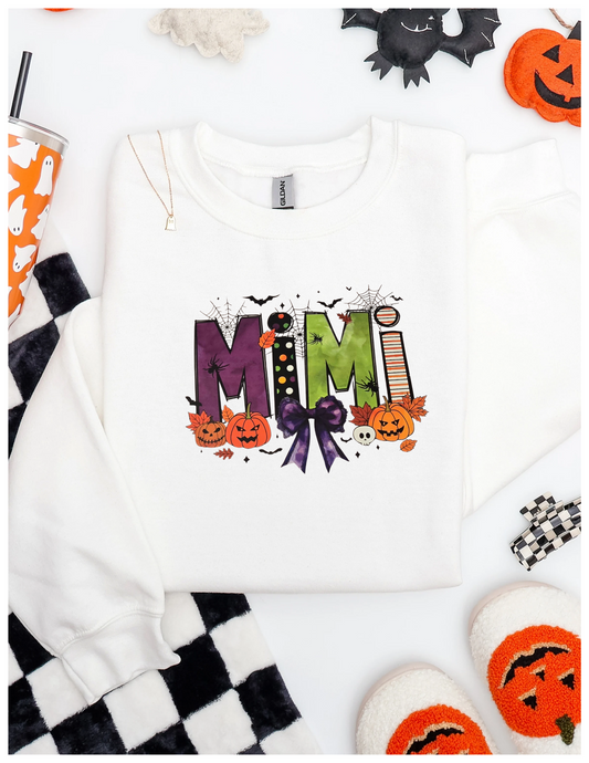 Mimi Halloween Heat Transfer