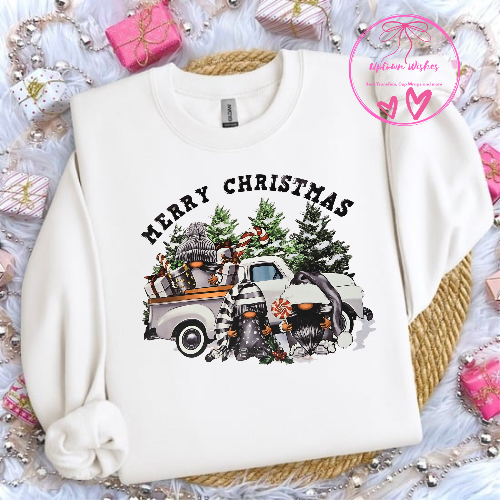Gnome Christmas Heat Transfer