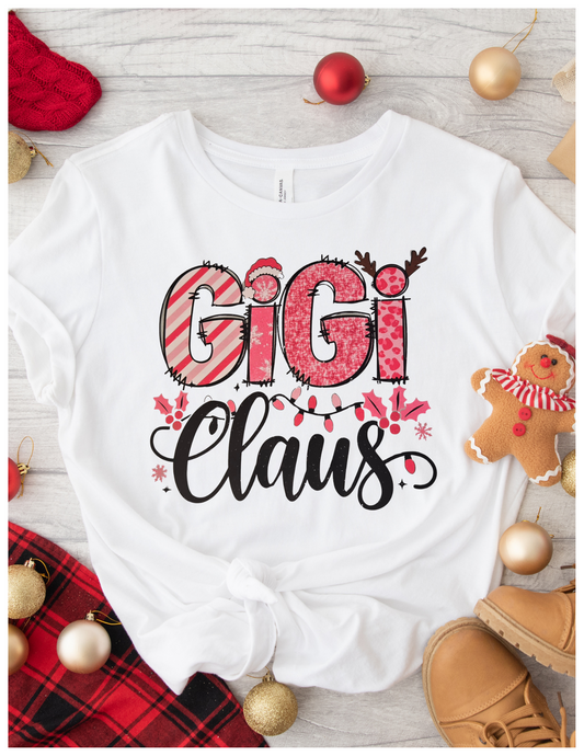 Gigi Claus Heat Transfer