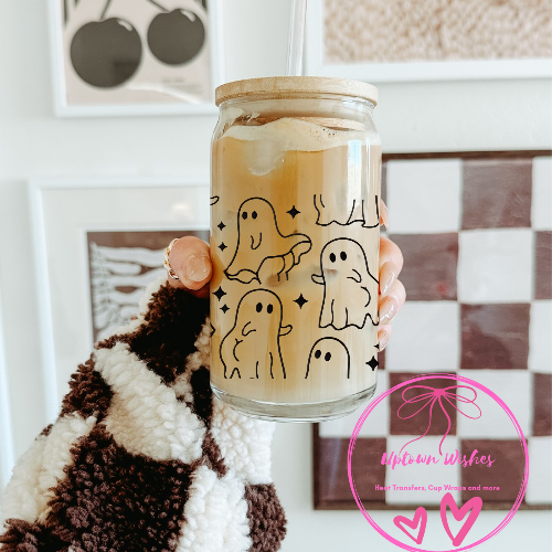 Ghost Boo-ty 16oz Cup Wrap