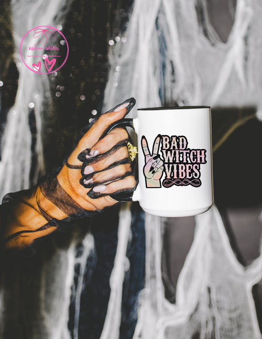 Bad Witch Vibes 16oz Mug Wrap